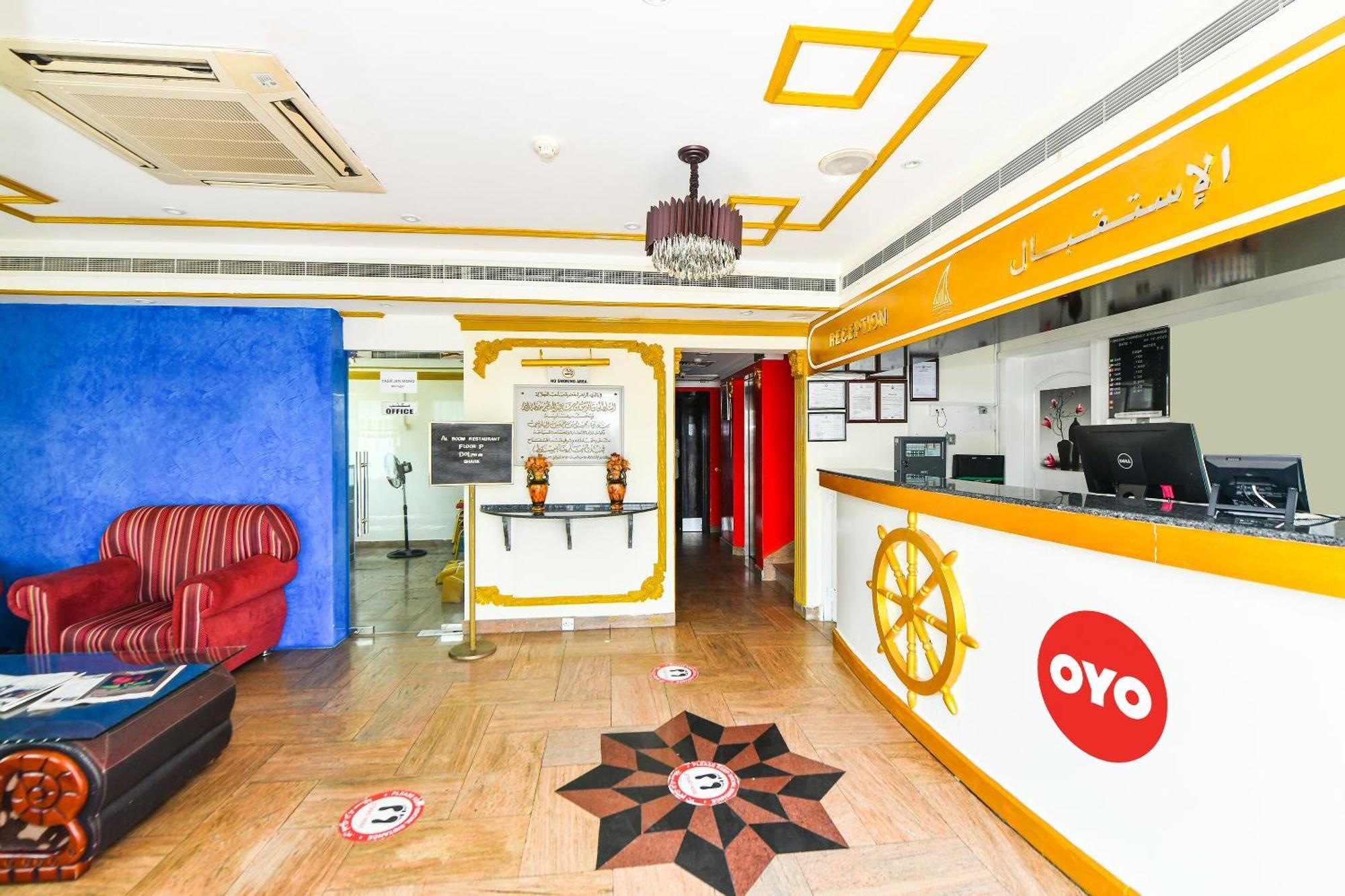 OYO 137 Marina Hotel Mascate Exterior foto